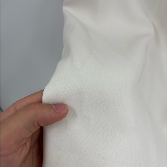 Cinq à Sept Rosemarie ruffle off the shoulder dress white cocktail party size 4 - Picture 13 of 16